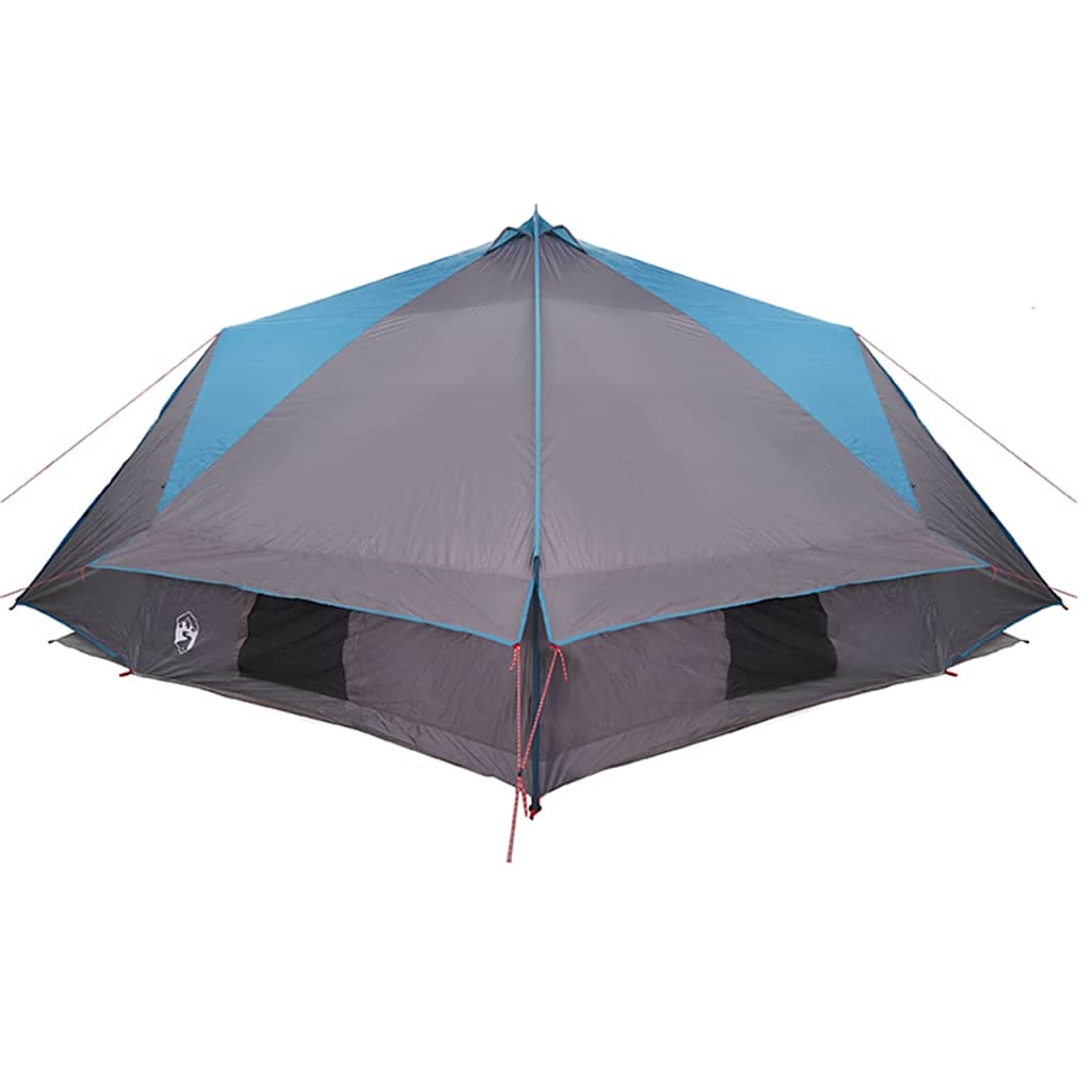 Tipi telts ar jumtu Zila un Pelēka 490 x 410 x 210 cm