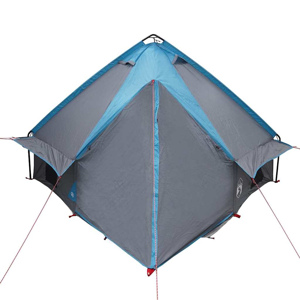 Tipi telts ar jumtu Zila un Pelēka 490 x 410 x 210 cm