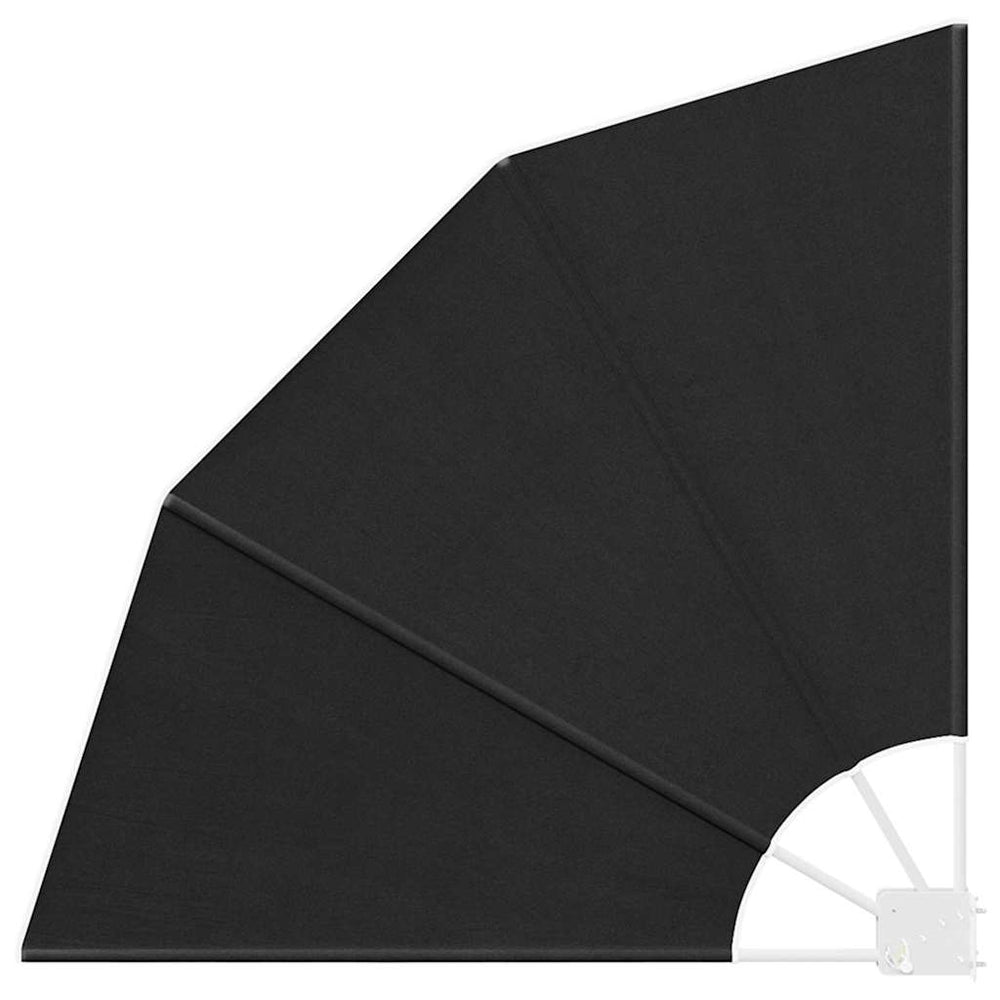 Balkono privatumo ekranas Antracitas 115 x 115 cm audinys