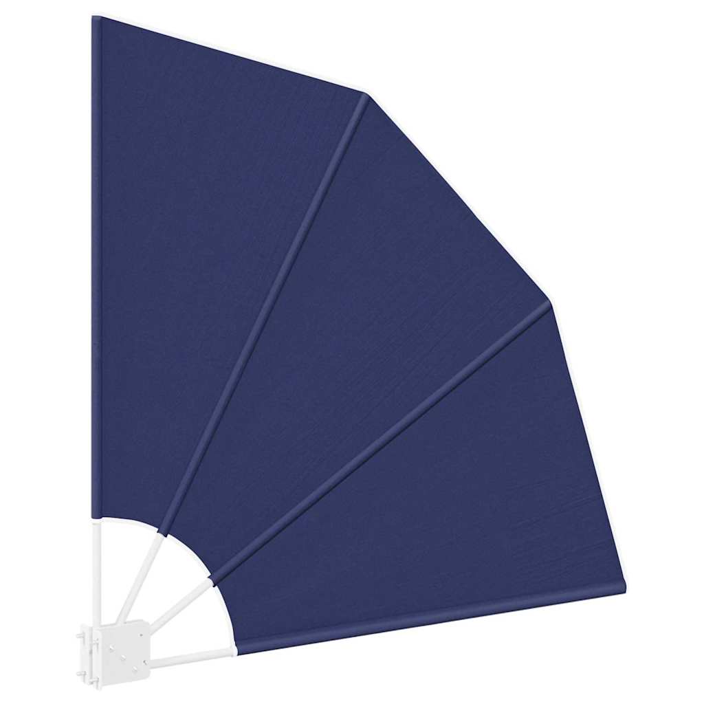 Balcony Privacy Screen Dark Blue 115 x 115 cm Fabric