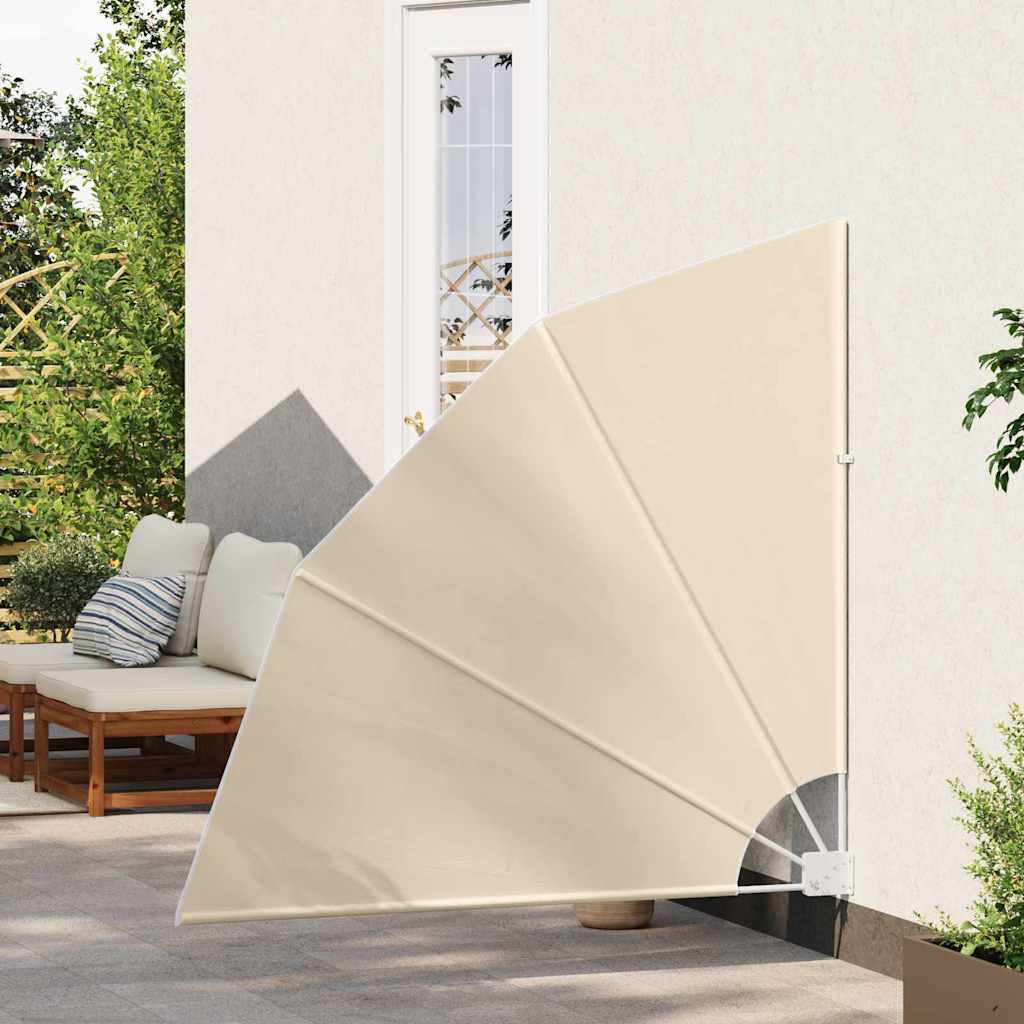 Balkono privatumo ekranas 140 x 140 cm Poliesteris Smėlio