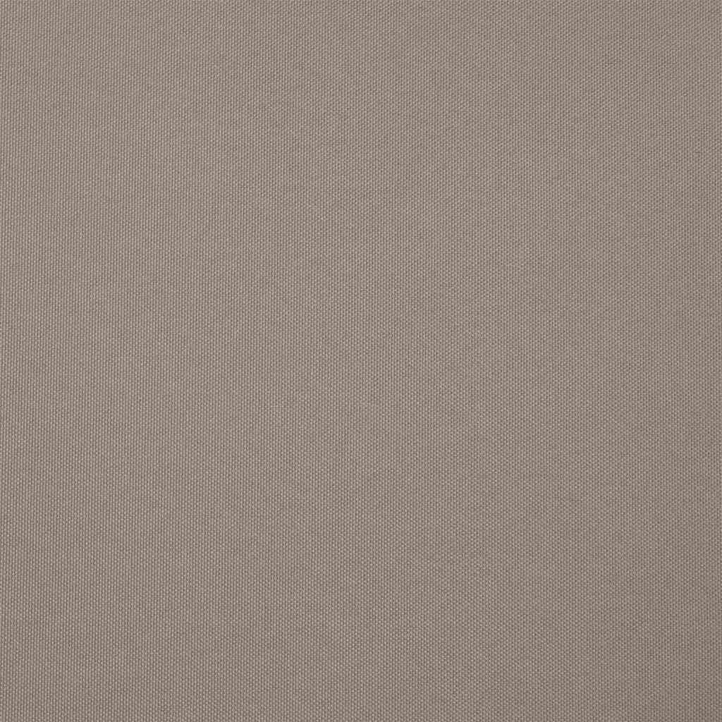 Balkona privātuma ekrāns pelēkbrūns 140 x 140 cm audums