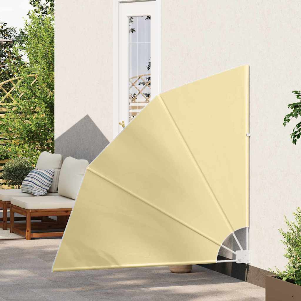 Balkono privatumo ekranas 140 x 140 cm Poliesteris Smėlio