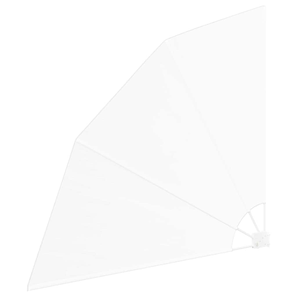 Balkono privatumo ekranas 140 x 140 cm Poliesteris Balta