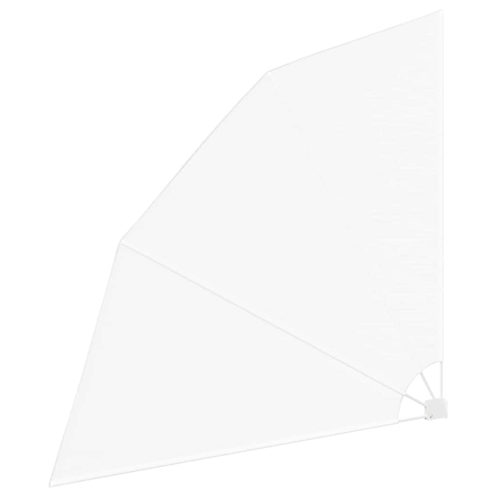 Balkona privātuma ekrāns Balts 210 x 210 cm audums