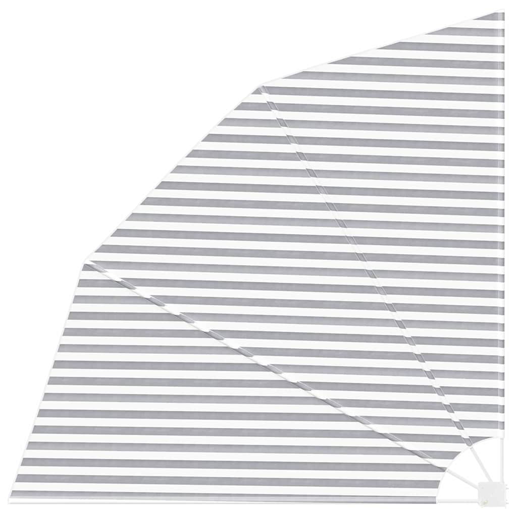 Balkono privatumo ekranas Antracito ir balta 210 x 210 cm
