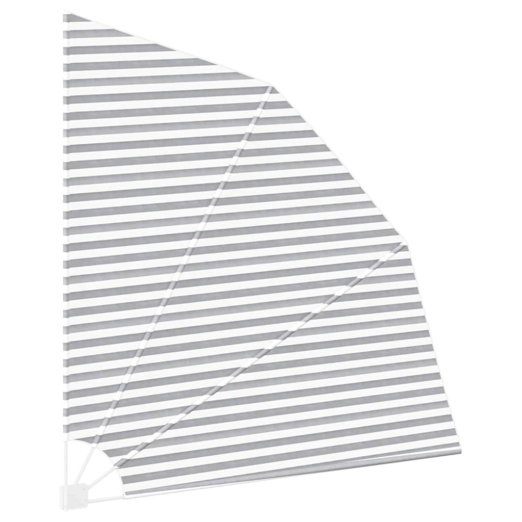 Balkono privatumo ekranas Antracito ir balta 210 x 210 cm