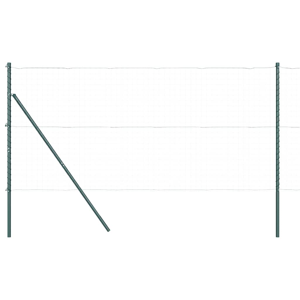 Tvorelės stulpas 7 pcs Žalia Plienas