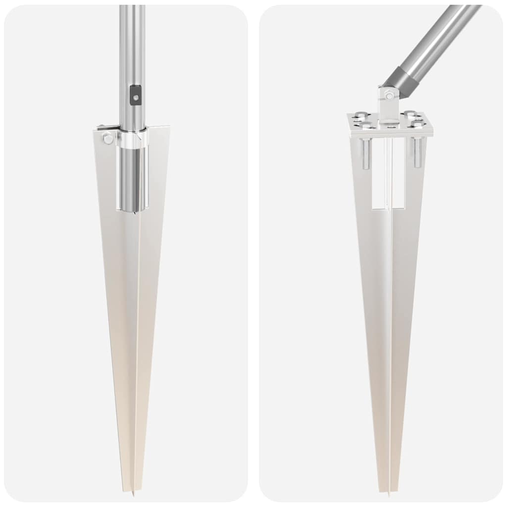 Tvorelės stulpas 13 pcs Sidabro Plienas