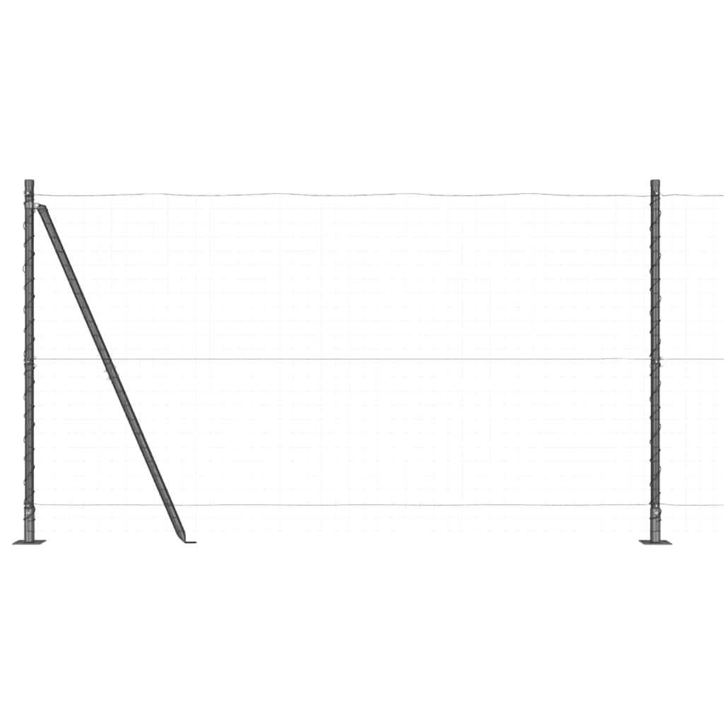 Tvorelės stulpas 7 pcs Pilka Plienas