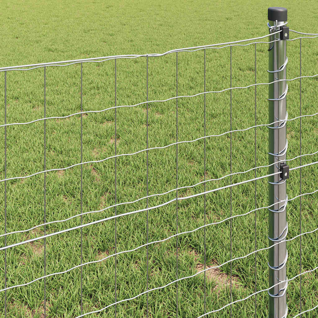 Euro fence Silver 0.8 x 10 m Hot-dip galvanized iron