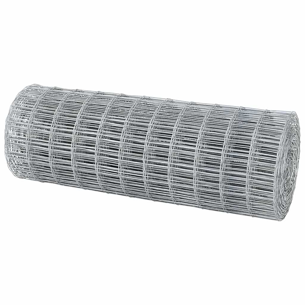 Euro fence Silver 0.8 x 10 m Hot-dip galvanized iron