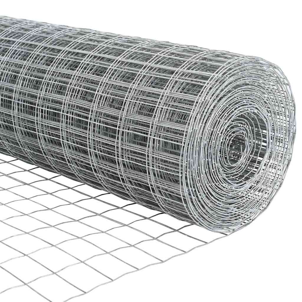 Euro Fence Silver 1.6 x 10 m Hot-dip galvanized iron