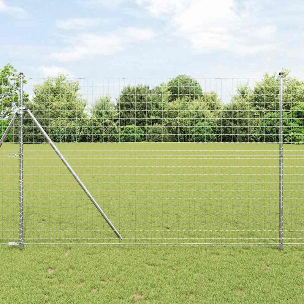 Euro Fence Silver 1.6 x 10 m Hot-dip galvanized iron