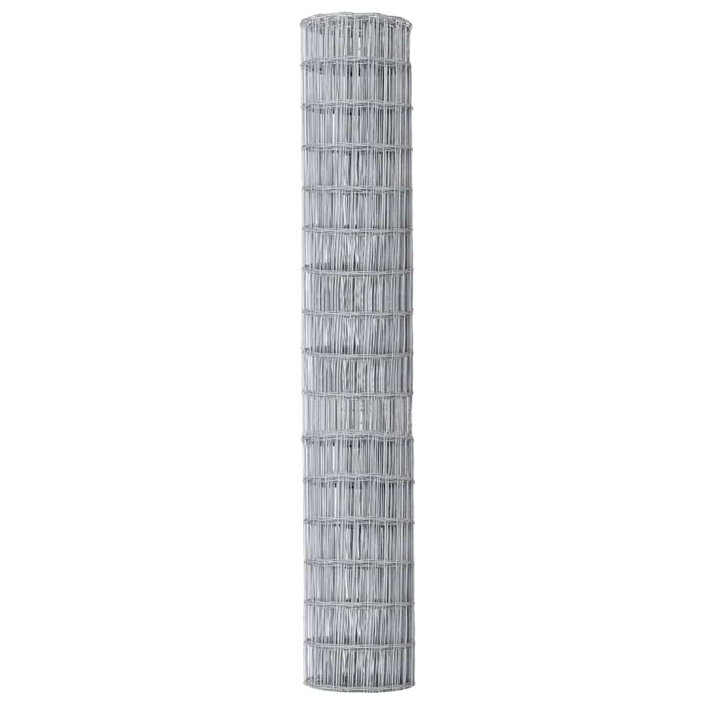 Euro žogs Sudrabs 1.6 x 10 m Karsti cinkota dzelzs