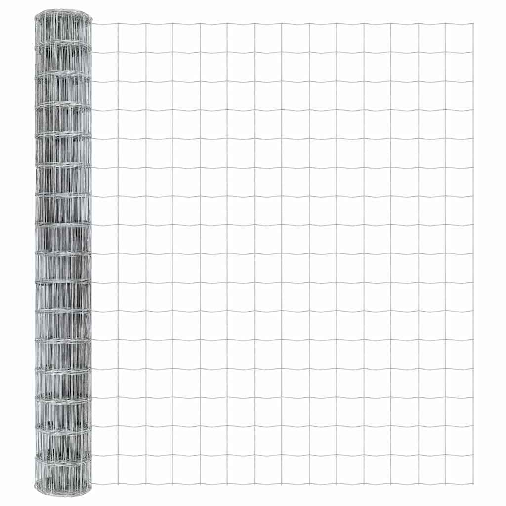 Euro Fence Silver 1.5 x 10 m Hot-dip galvanized iron