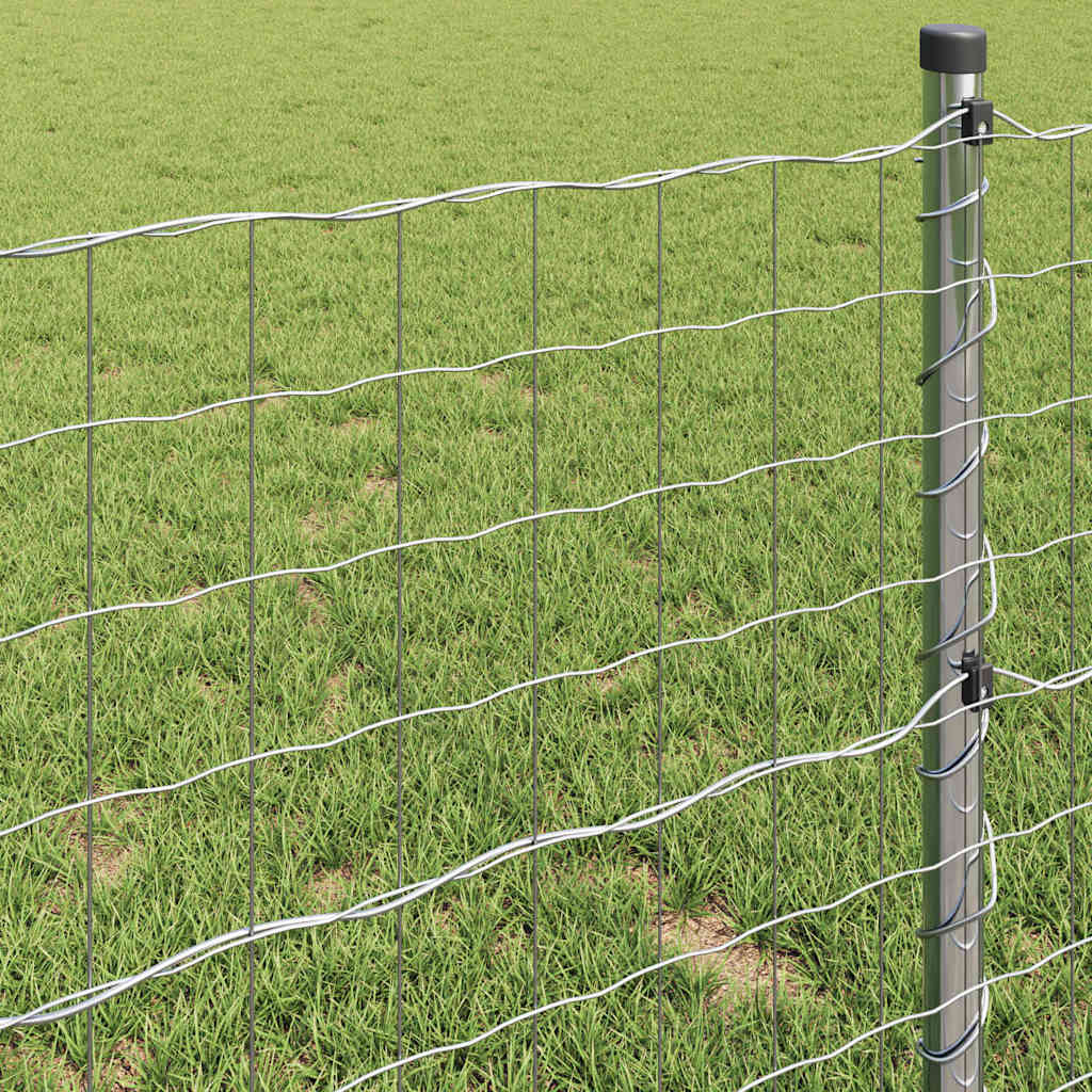 Euro fence Silver 0.8 x 10 m Hot-dip galvanized iron