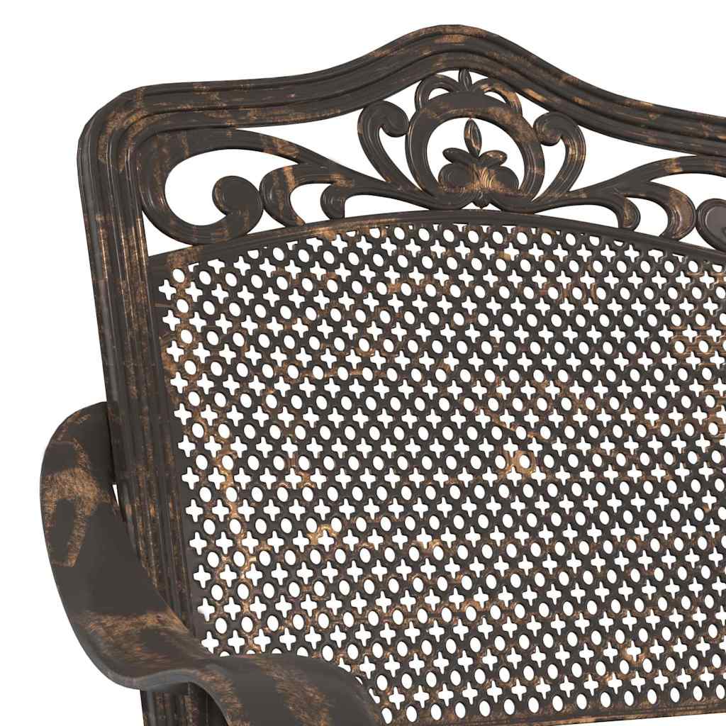 Sodo stalo komplektas 3 pcs Bronzinė Liejamasis aliuminis