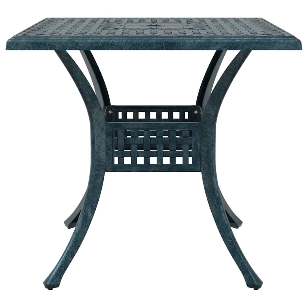 Garden Dining Set 5 pcs Green Cast Aluminum