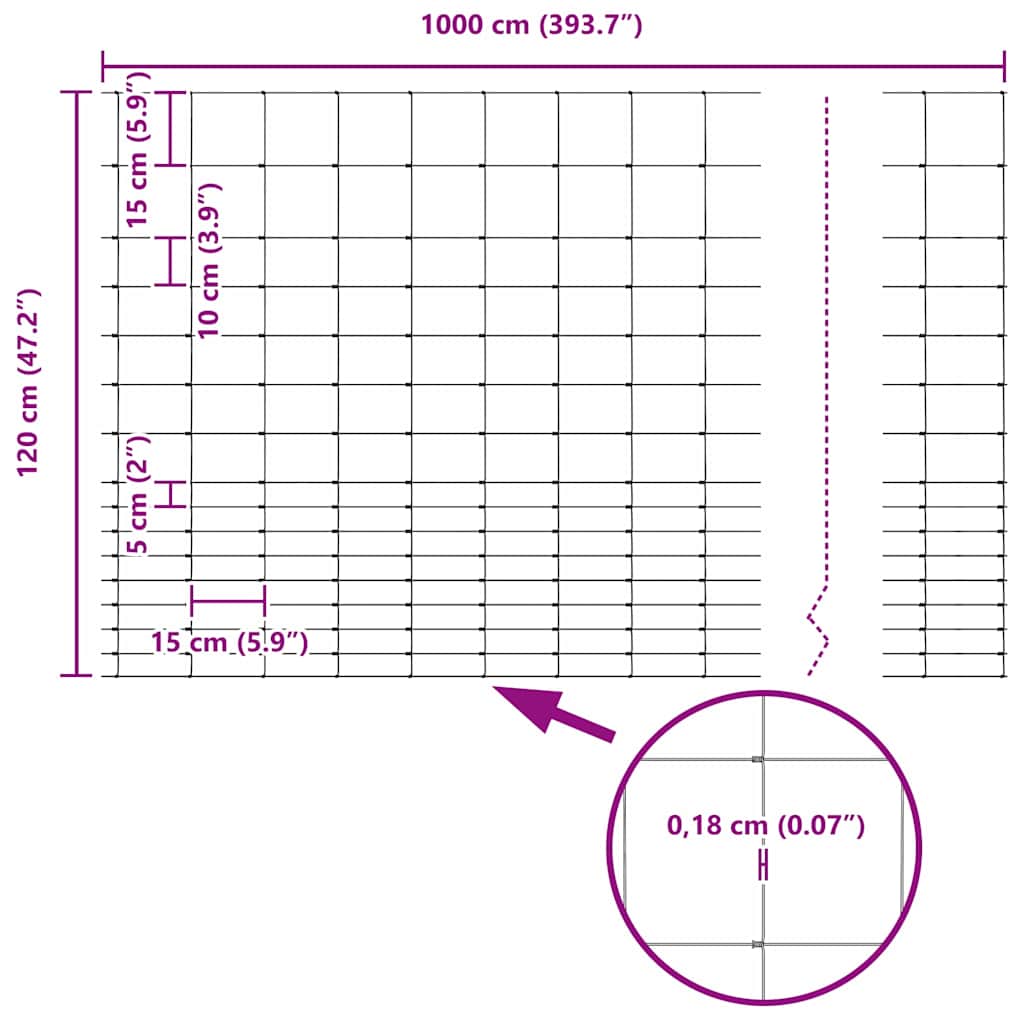 Laukinis Pagaras Karštojo cinkavimo apdaila