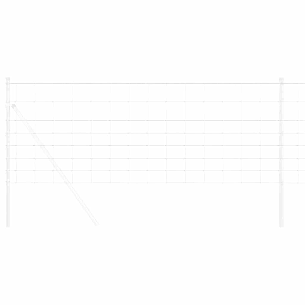 Ganyklų tvora Sidabro 25 x 0,8 m Galvanizuotas plienas