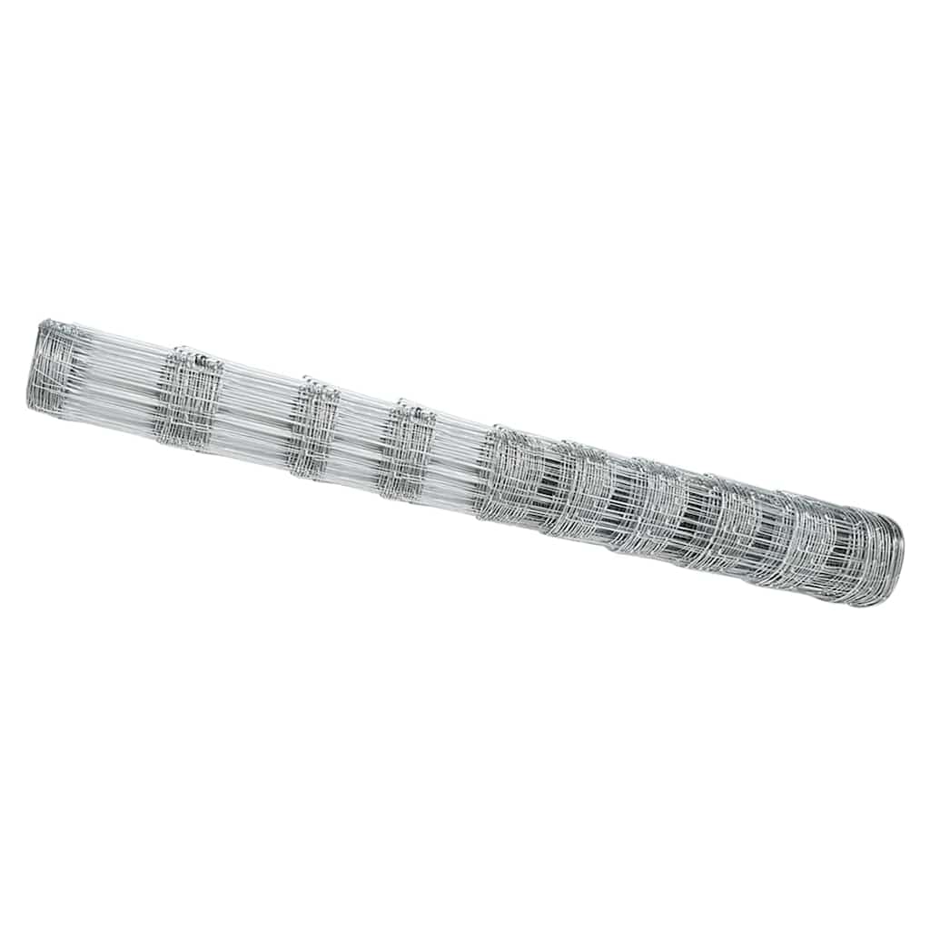 Ganyklų tvora Sidabro 25 x 1,2 m Galvanizuotas plienas