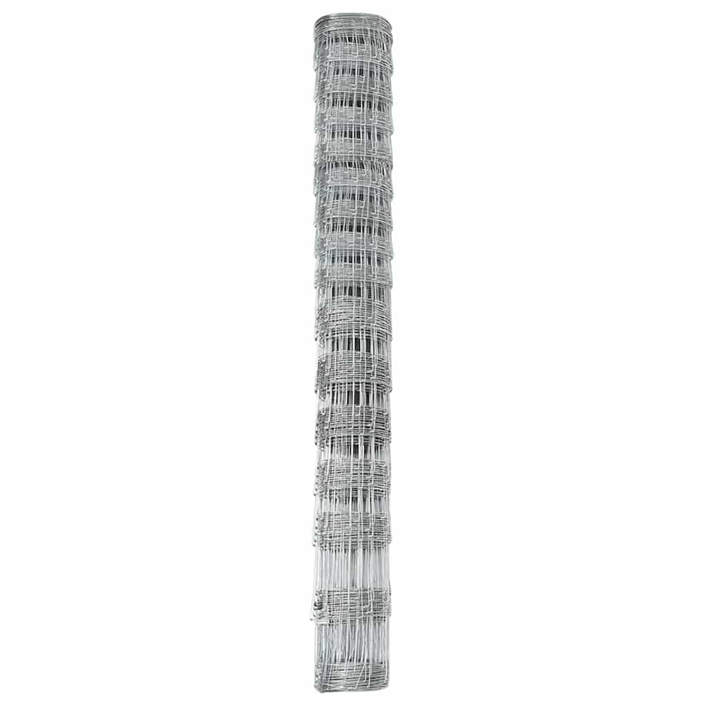 Ganyklų tvora Sidabro 25 x 1,2 m Galvanizuotas plienas