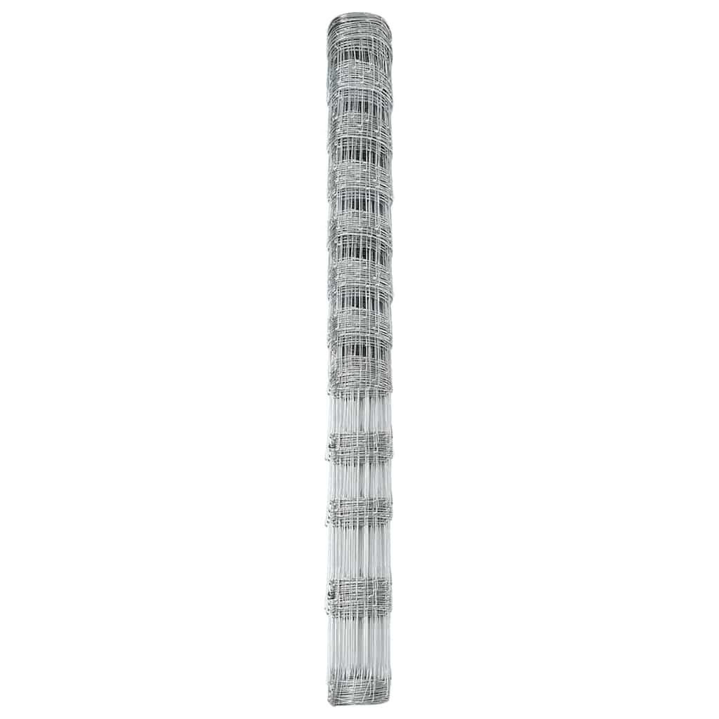 Ganyklų tvora Sidabro 25 x 1,4 m Galvanizuotas plienas