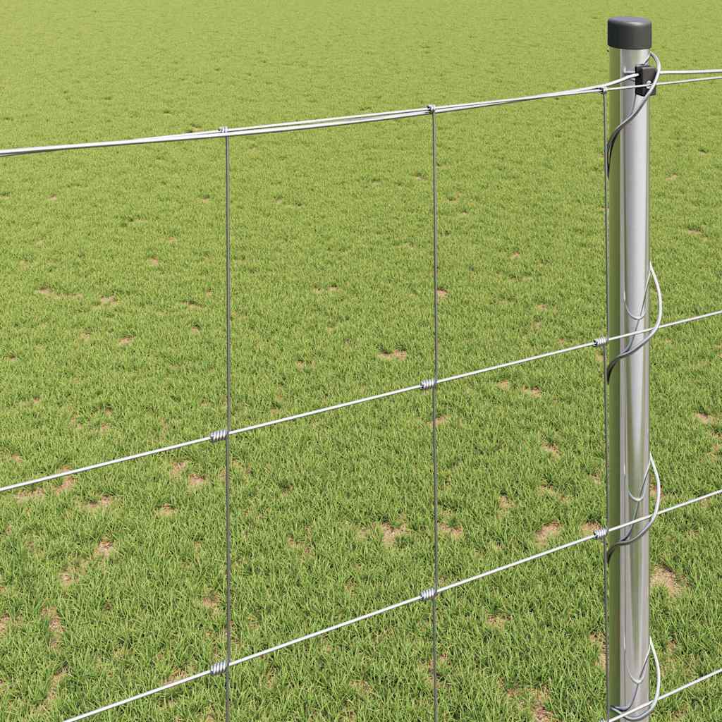 Ganyklų tvora Sidabro 25 x 1,5 m Galvanizuotas plienas