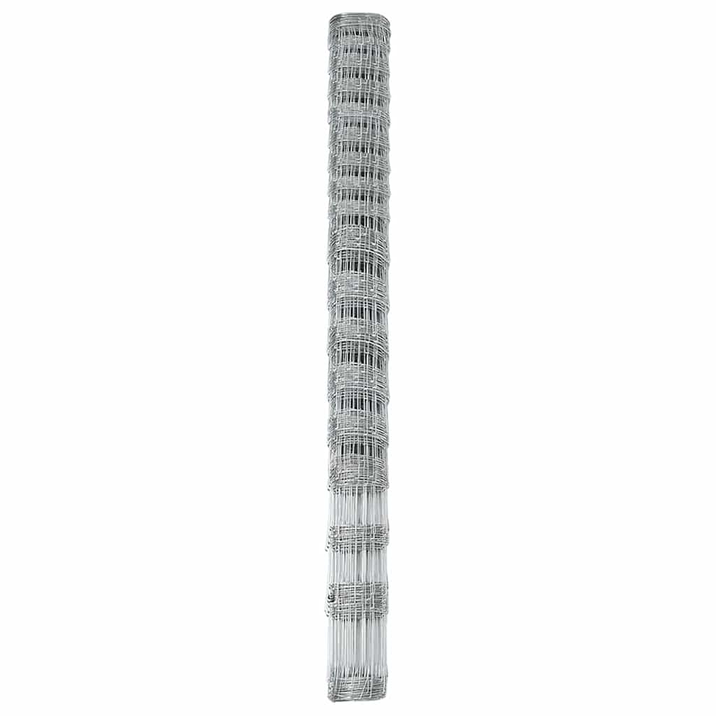Ganyklų tvora Sidabro 25 x 1,5 m Galvanizuotas plienas