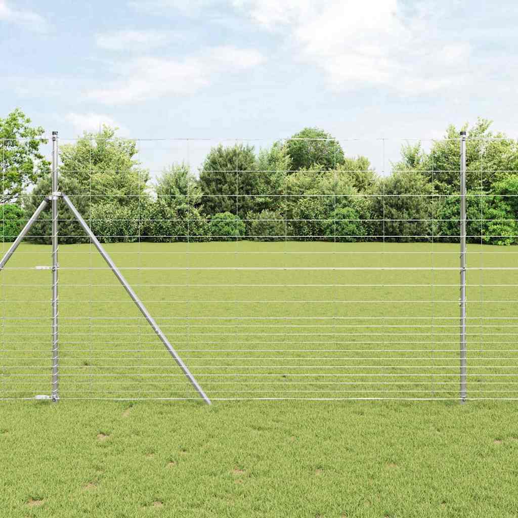 Ganyklų tvora Sidabro 25 x 1,6 m Galvanizuotas plienas