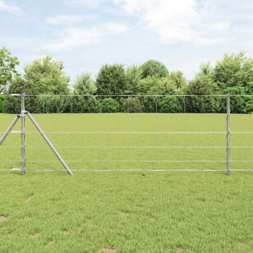 Ganyklų tvora Sidabro 50 x 0,8 m Galvanizuotas plienas