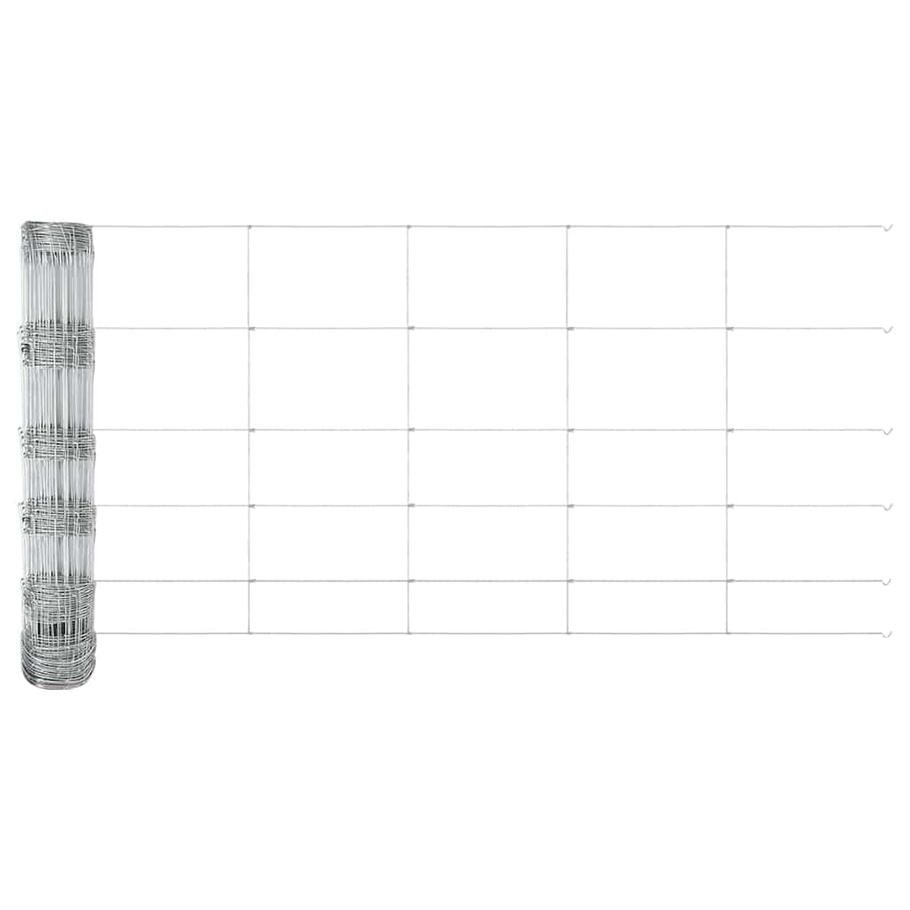 Ganyklų tvora Sidabro 50 x 0,8 m Galvanizuotas plienas