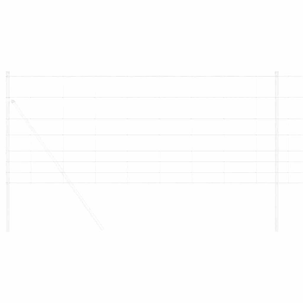 Ganību sēta Sudraba 50 x 1 m Cinkots tērauds