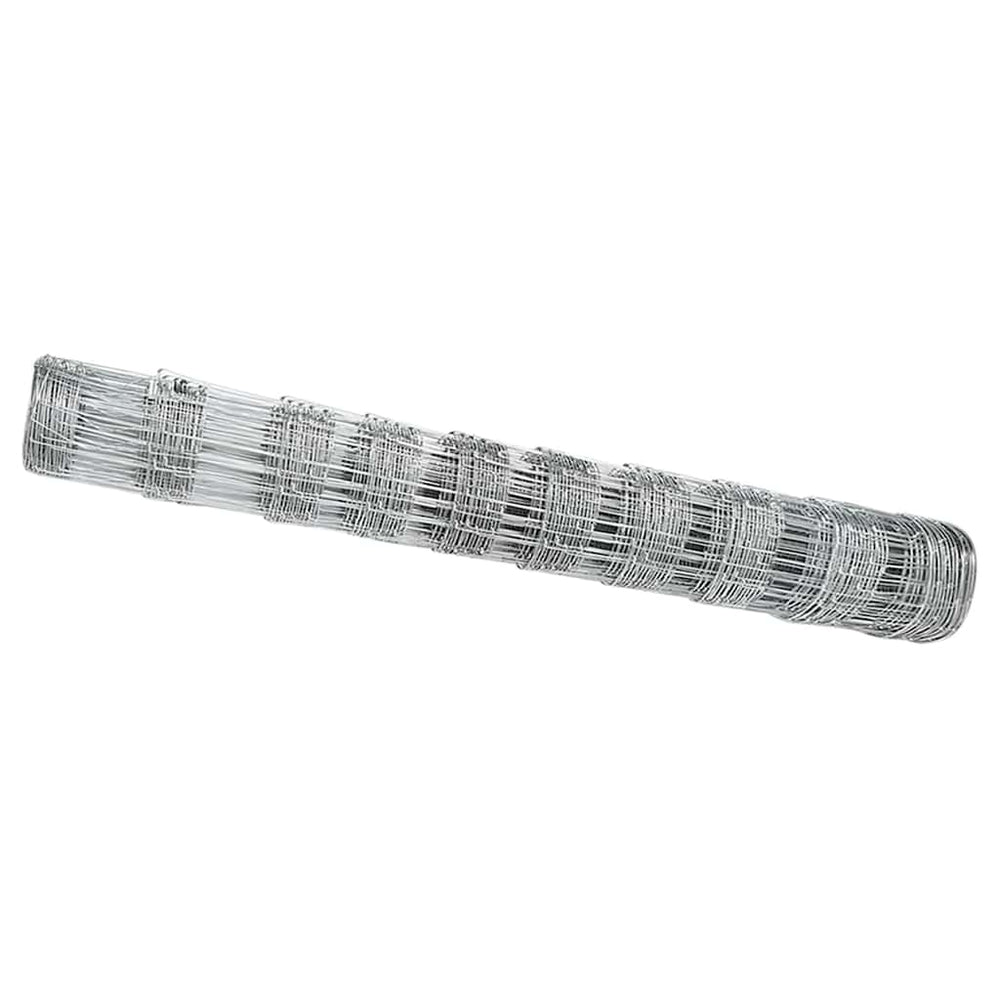 Pasture fence Silver 50 x 1 m Galvanized steel
