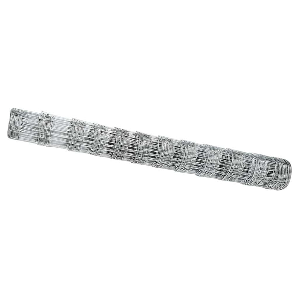 Pasture fence Silver 50 x 1.2 m Galvanized steel