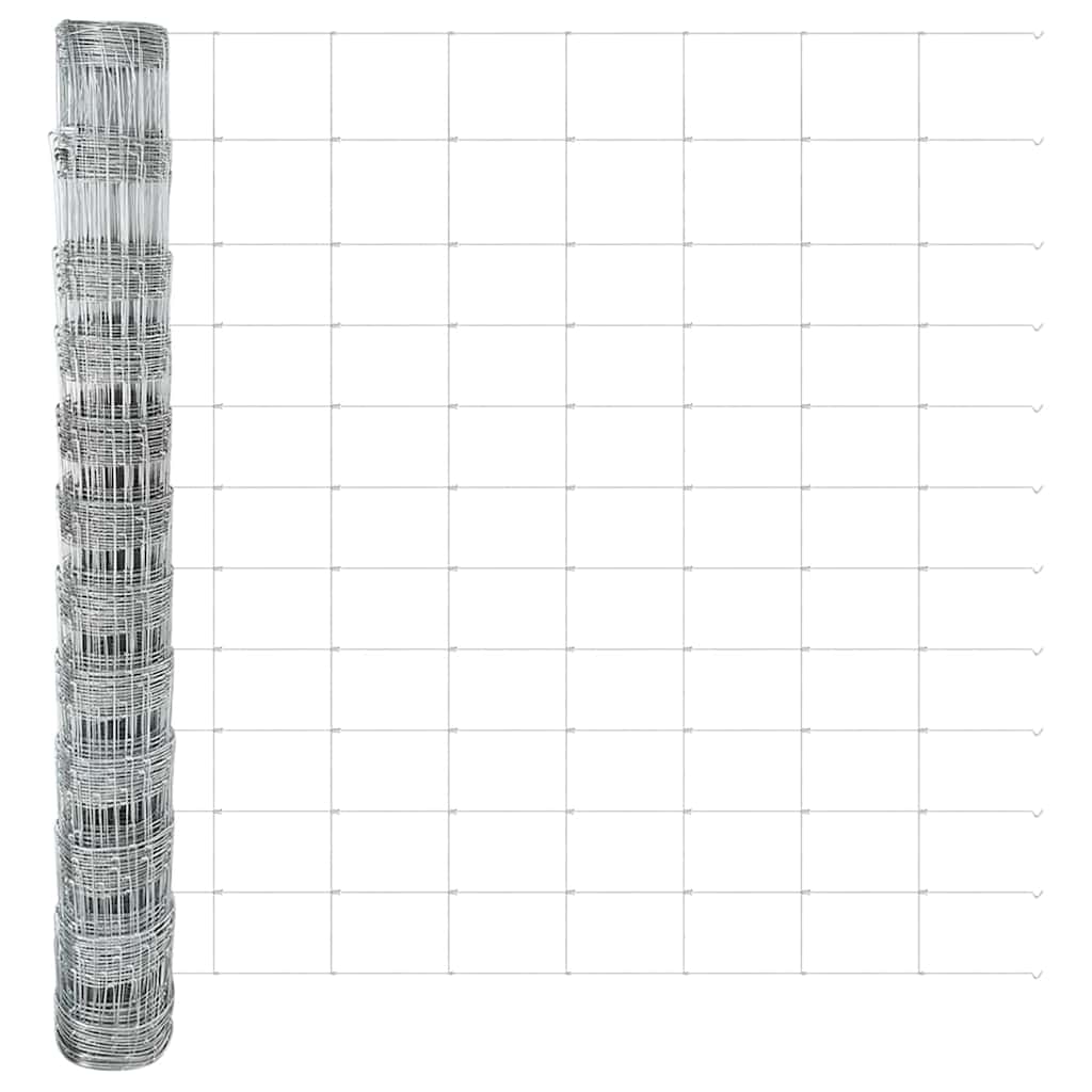 Ganyklų tvora Sidabro 50 x 1,2 m Galvanizuotas plienas