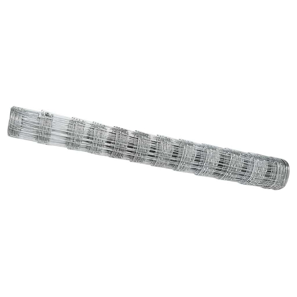 Pasture fence Silver 50 x 1.2 m Galvanized steel
