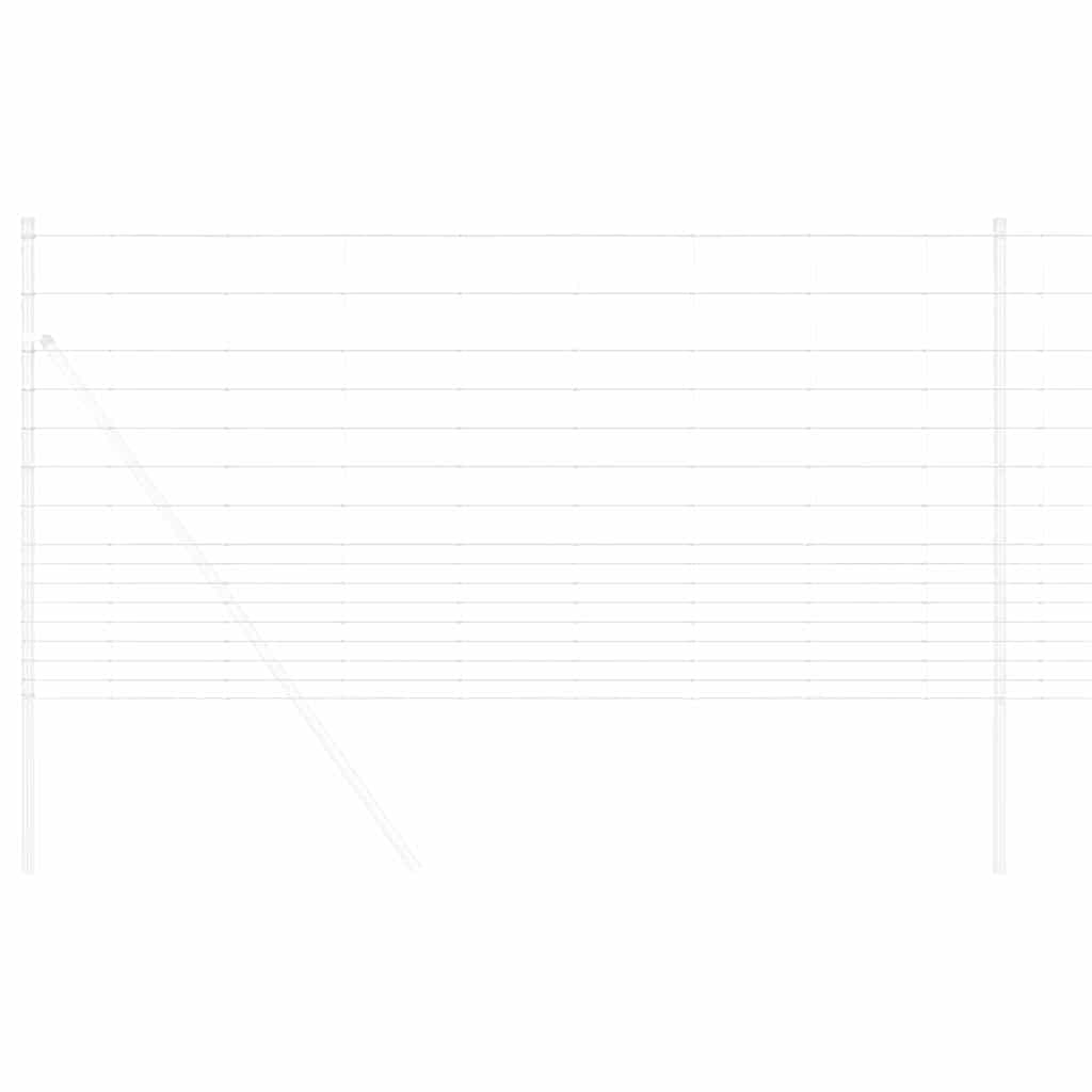 Ganyklų tvora Sidabro 50 x 1,2 m Galvanizuotas plienas