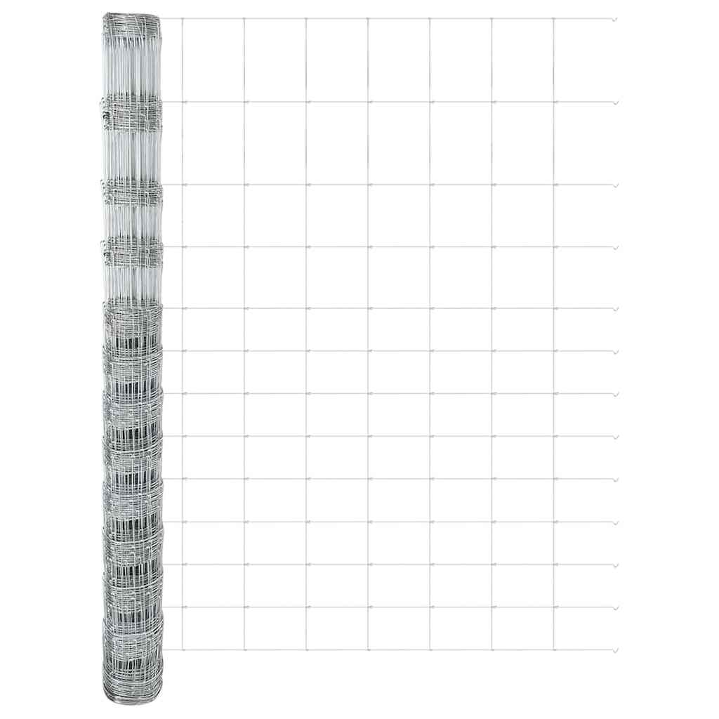 Ganyklų tvora Sidabro 50 x 1,5 m Galvanizuotas plienas