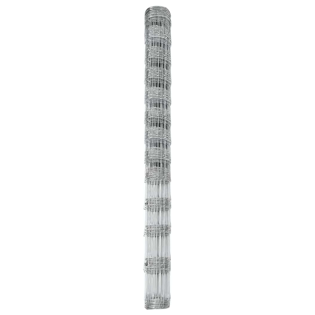 Ganyklų tvora Sidabro 50 x 1,5 m Galvanizuotas plienas