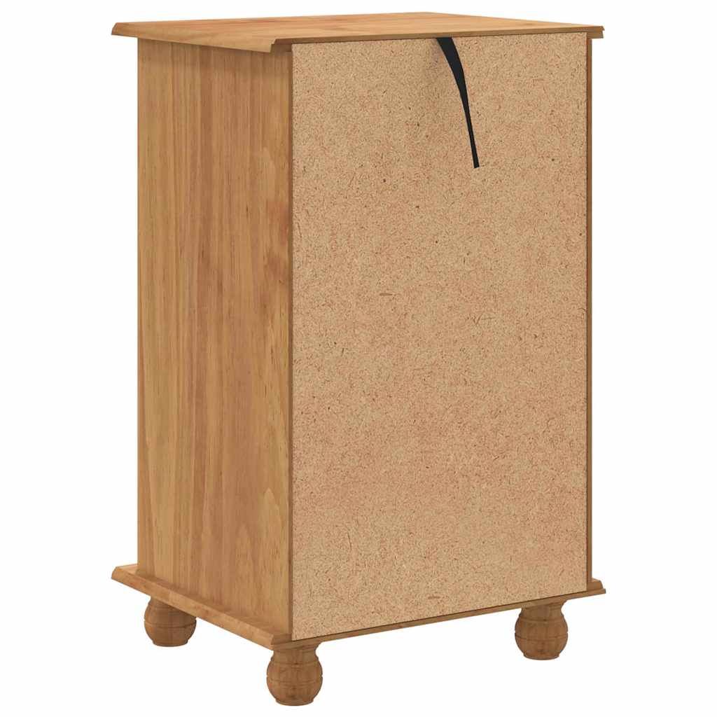 Chest of Drawers ASKIM Brown 45.8 x 40 x 79 cm Solid Pine Wood