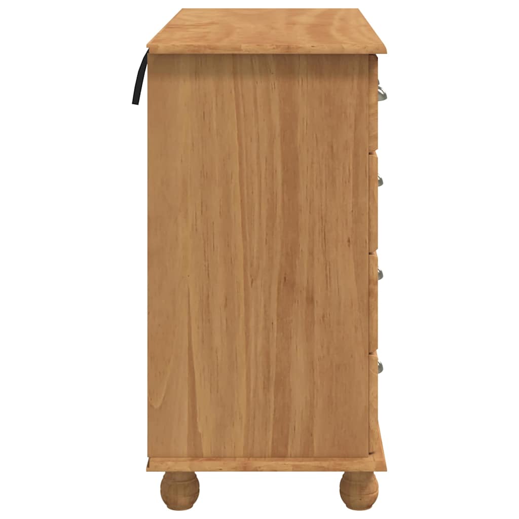 Komoda ASKIM Ruda 91 x 40 x 79 cm Kietos pušies mediena