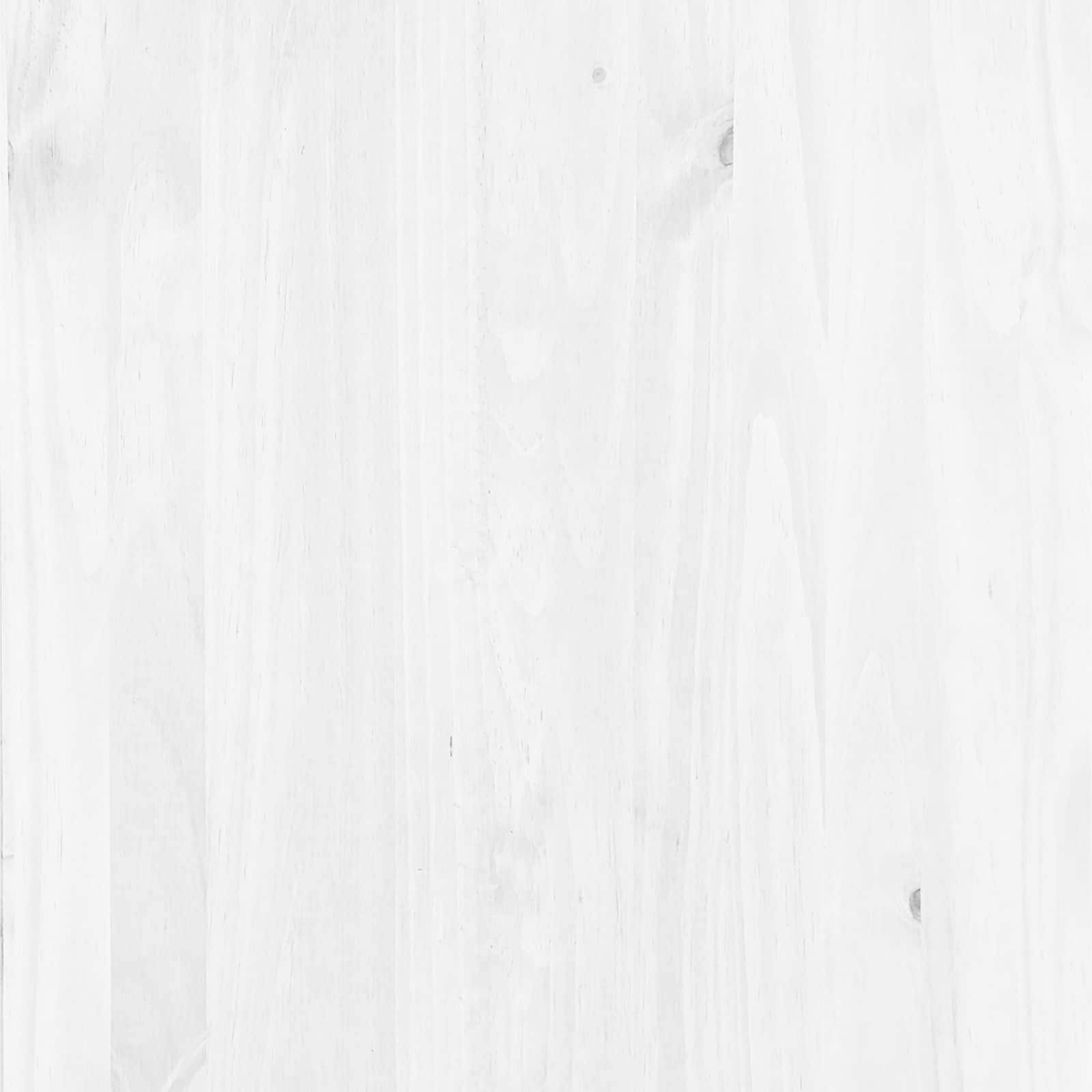 Komoda ASKIM Balta 91 x 40 x 79 cm Kietos pušies mediena