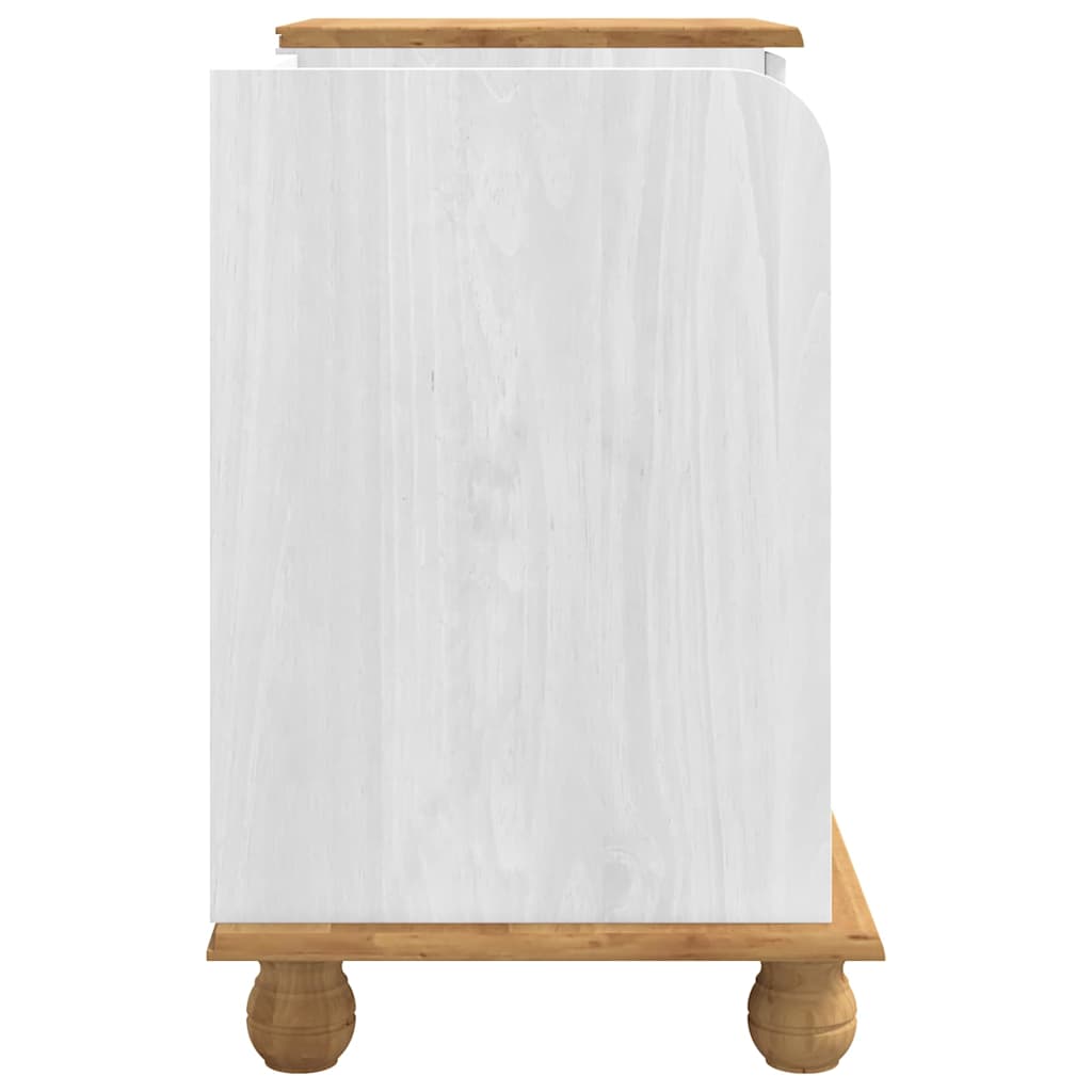 Laikymo suolas su stalčių ASKIM Balta 100 x 39 x 62 cm