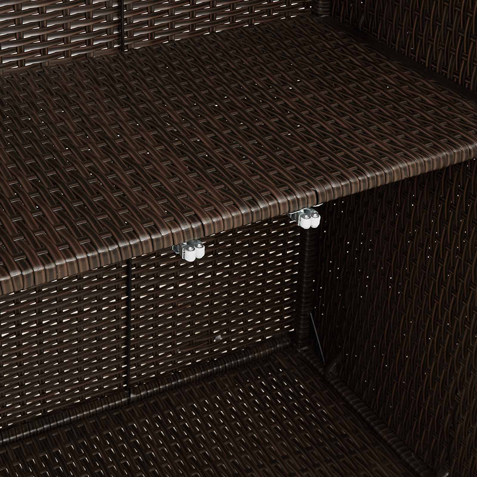 Oppbevaringsskap su saugykla Ruda 100 x 36 x 102 cm Ratanas