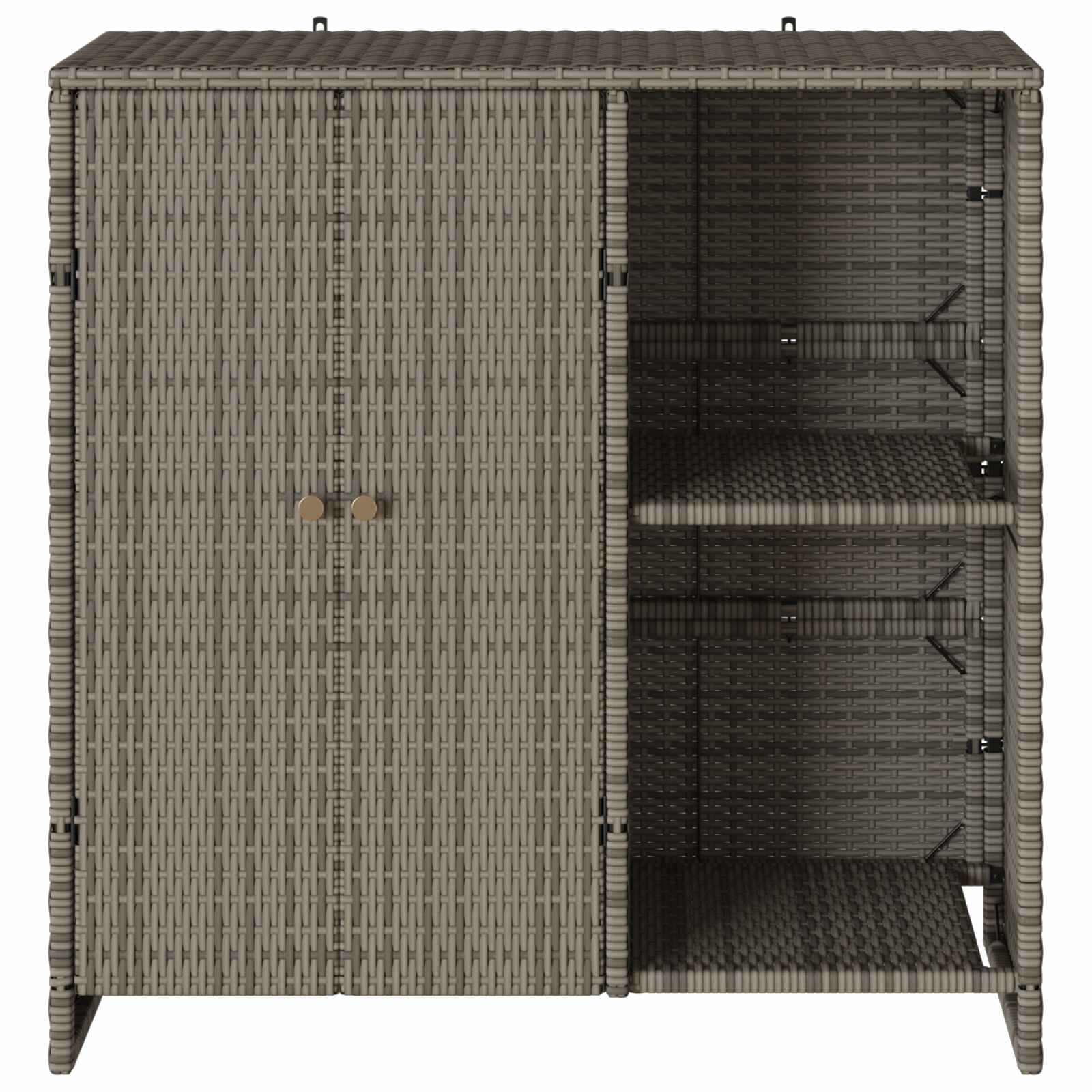 Oppbevaringsskap su saugykla Pilka 100 x 36 x 102 cm Ratanas