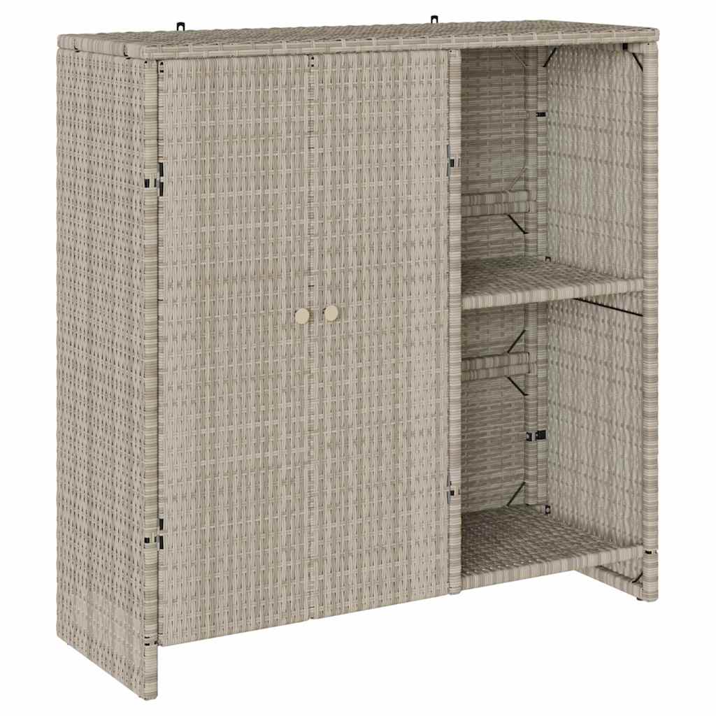 Glabāšanas skapis Gaiši pelēks 100 x 36 x 102 cm Rotangpalma