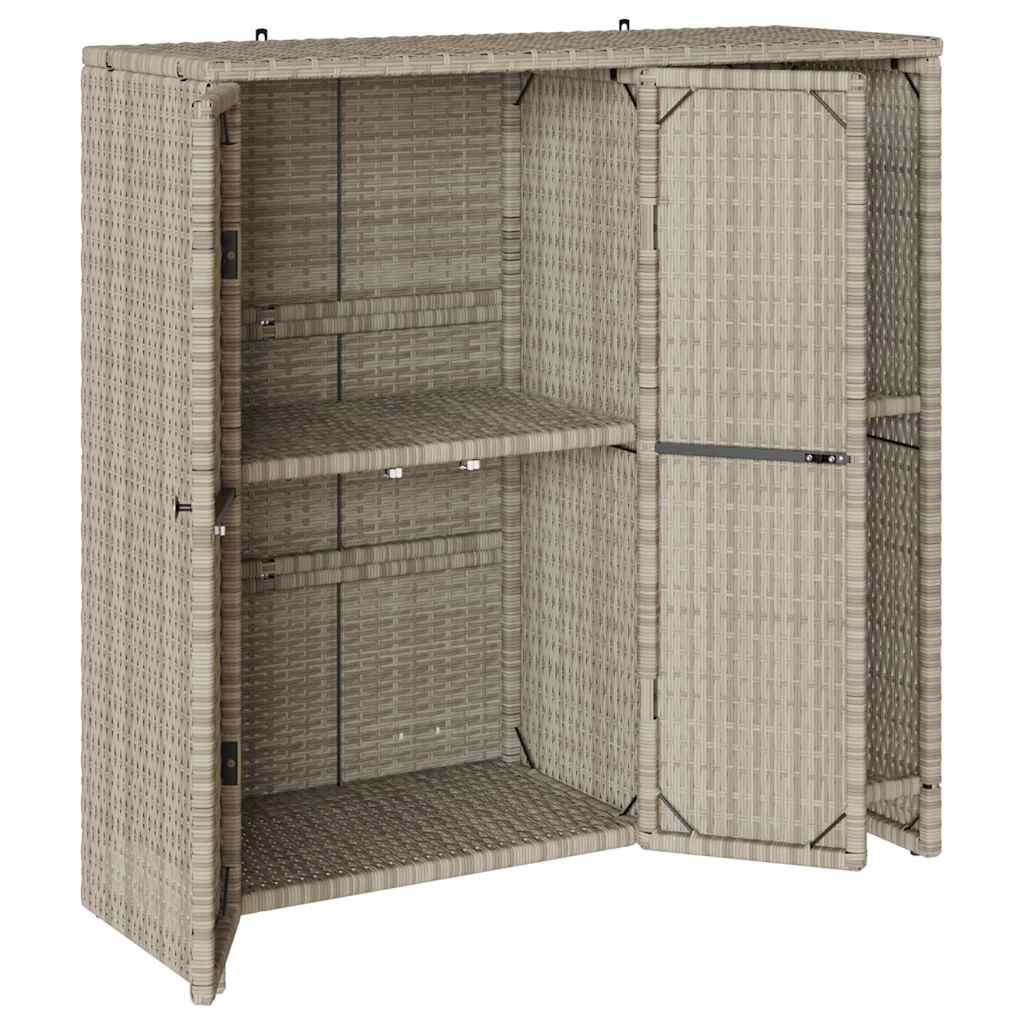 Glabāšanas skapis Gaiši pelēks 100 x 36 x 102 cm Rotangpalma