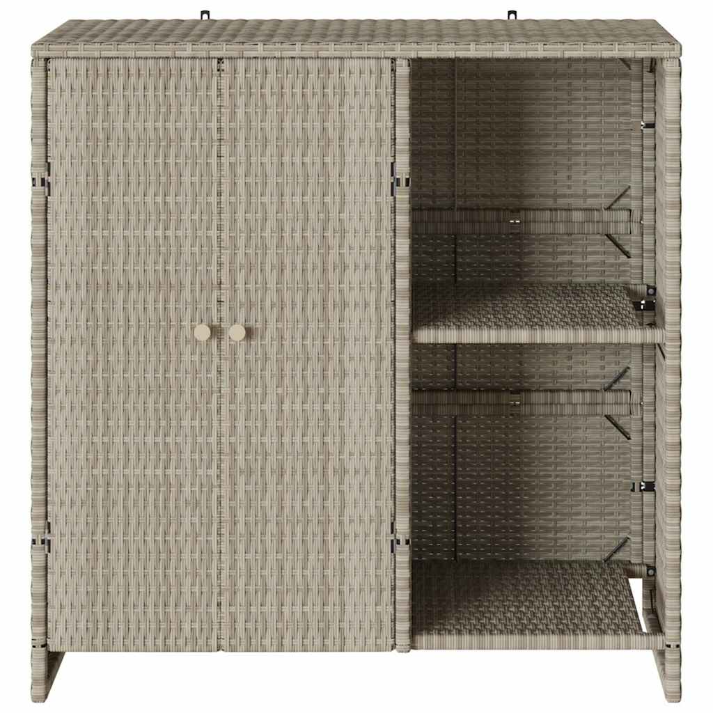 Glabāšanas skapis Gaiši pelēks 100 x 36 x 102 cm Rotangpalma